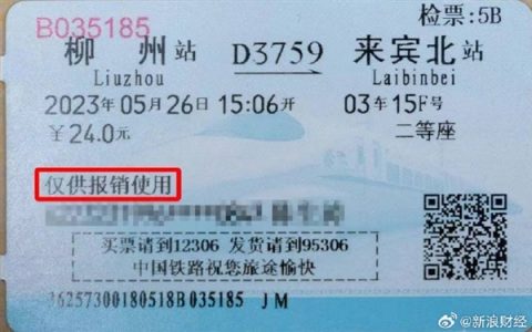 火车票10月1日起停用纸质报销凭证：由电子发票取代！网友发起回忆杀