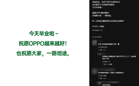 曾在发布会高跟鞋暴踩新机的OPPO美女产品经理Monica宣布辞职