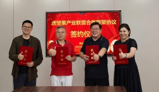 新疆农发集团与新农垦集团等单位签约 成立油莎豆产业联盟插图