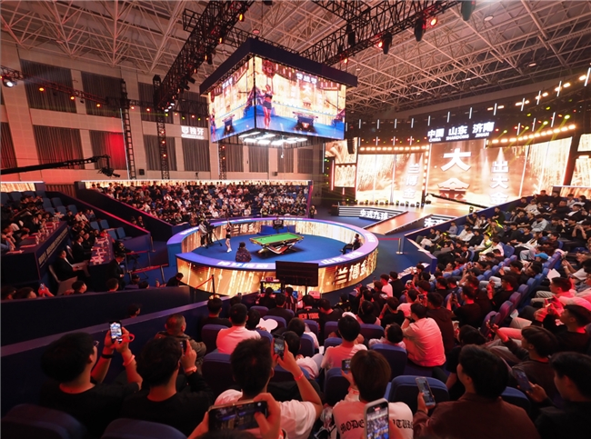 冠军200万“抓球皮头・鼎冠台球连锁”独牙传奇中式九球济南精英赛盛大开幕插图2