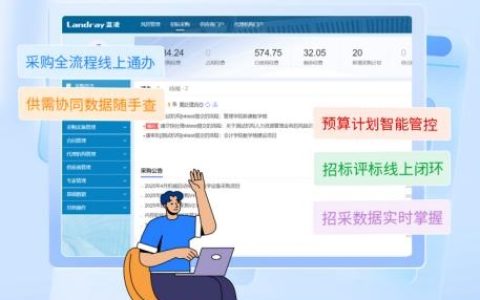 众多标杆企业都在用！蓝凌智能招采管理，让招标与采购更智慧