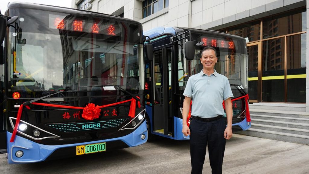 串联客都幸福路！50辆苏州金龙7米纯电公交批量上线梅州插图6