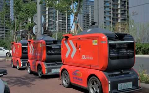 配备L4级无人车+无人机！宿迁应急救援京东狼族保障队正式成立