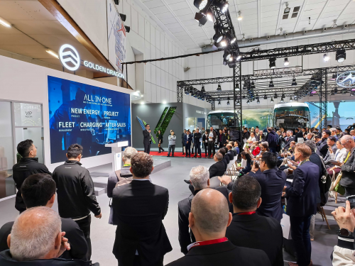 致敬每一程跨越山海的抵达！金旅豪华电动大巴亮相比利时客车展插图