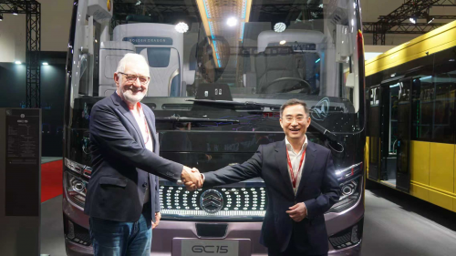 致敬每一程跨越山海的抵达！金旅豪华电动大巴亮相比利时客车展插图8