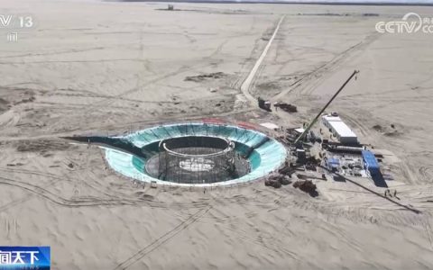 全球单机规模最大光热发电项目开工建设 提升中国能源含“绿”量