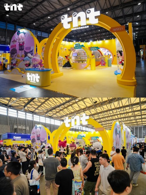 国内头部潮玩企业“tnt潮玩”亮相 2025CLE授权展，高人气现场呈现原创IP市场火爆插图