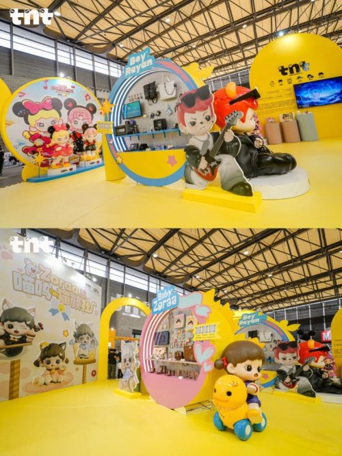 国内头部潮玩企业“tnt潮玩”亮相 2025CLE授权展，高人气现场呈现原创IP市场火爆插图2