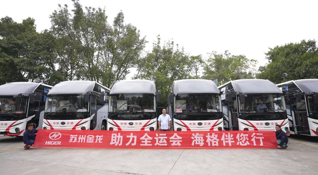 擎动湾区，共襄盛举！超200台苏州金龙海格客车护航第十五届全运会插图2