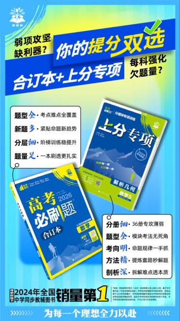 理想树图书《高考必刷题 上分专项》：专项拆解，上分无阻插图