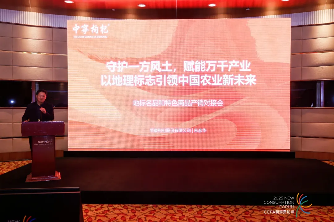 以“红色珍宝”撬动健康产业新未来，中宁枸杞亮相2025中国国际零售创新大会插图2