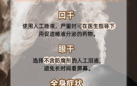 冬天口干舌燥当心干燥综合征！