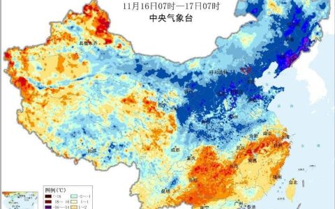 寒潮继续深入南下 南方地区气温将大“跳水”