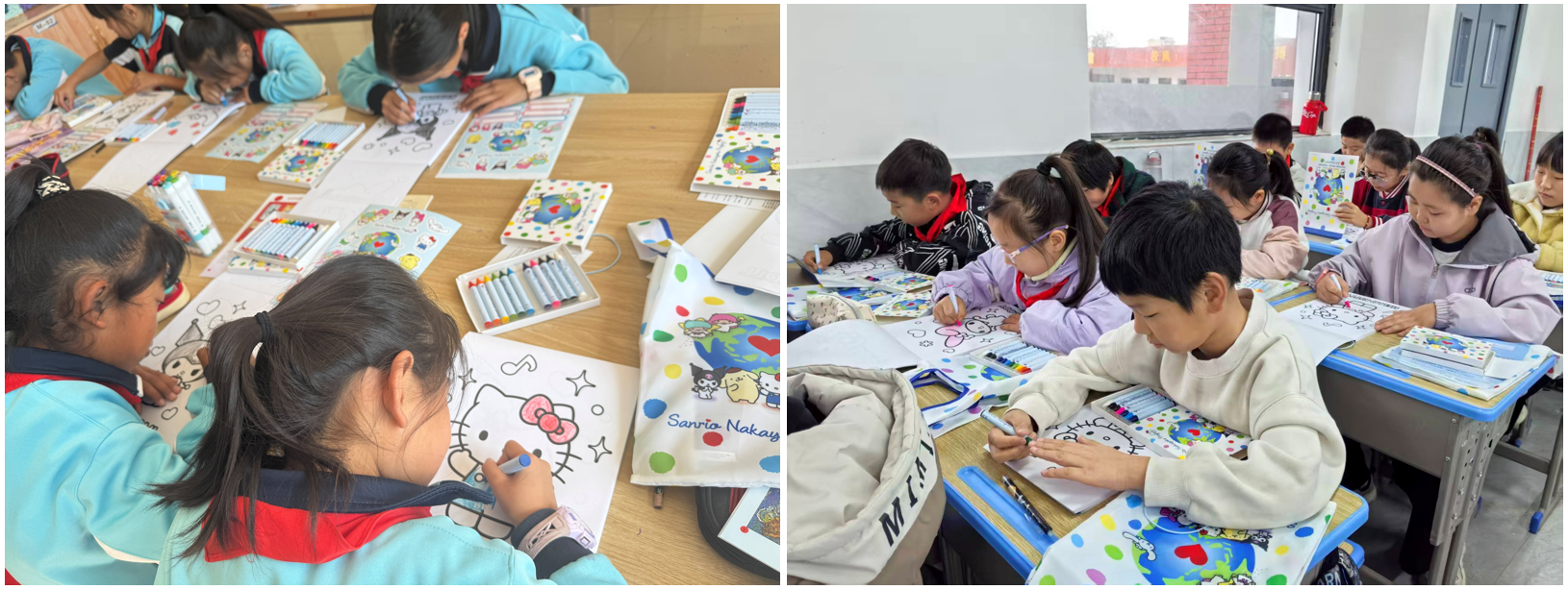 三丽鸥暖心公益步履不停 用色彩点亮乡村儿童美育梦想插图4