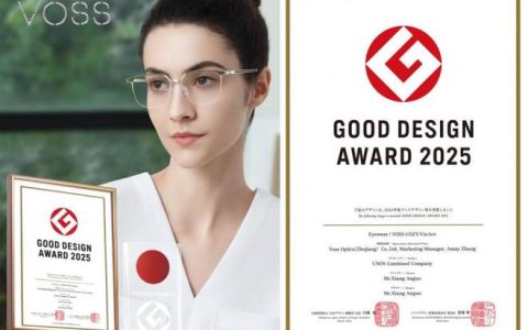 VOSS COZY丨现代复古系列眼镜 荣膺2025年日本G-Mark设计大奖