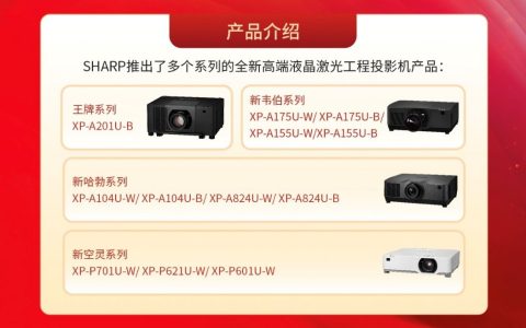 SHARP全新高端液晶激光工程投影机产品重磅发布 重塑行业标杆 ，开启视觉新纪元