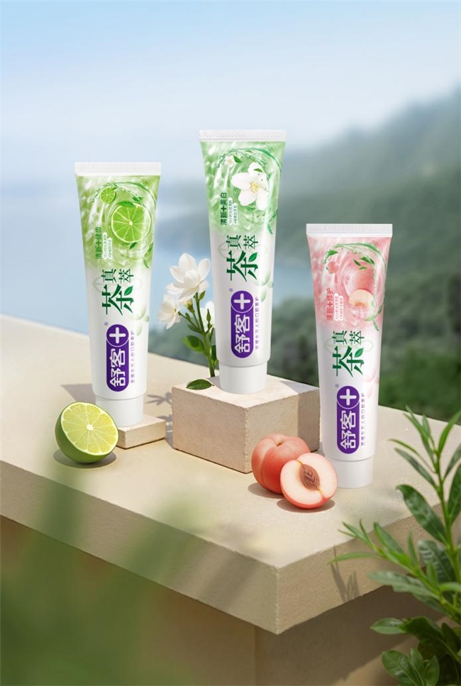 舒客茶真萃清新牙膏重磅上市！解锁茶饮级刷牙新体验插图