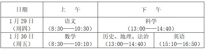定了！宁波多地公布中小学期末考试时间和寒假时间插图2