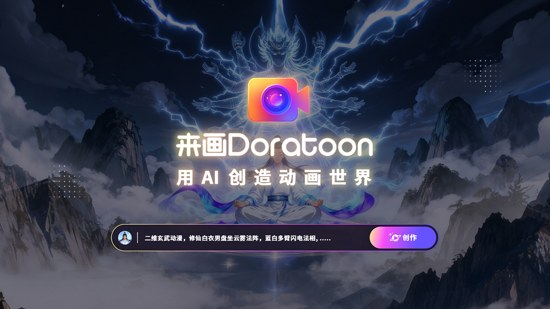 来画发布全国首个支持1000秒AI漫剧平台，一键生成动漫短片插图