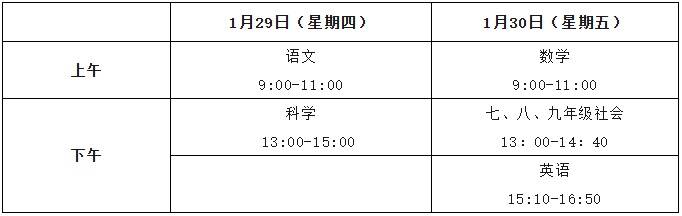定了！宁波多地公布中小学期末考试时间和寒假时间插图7