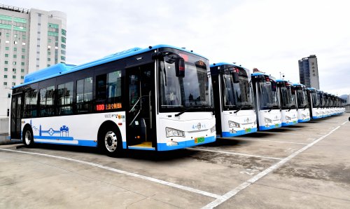 超400辆金旅纯电动公交车陆续投用 福州绿色公交“链”万家插图