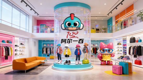 阿尔一百r100品牌参加广州国际童装博览会插图1