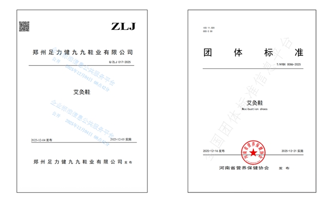 足力健连发艾灸鞋双标准：34 项标准矩阵引领银发产业规范发展插图
