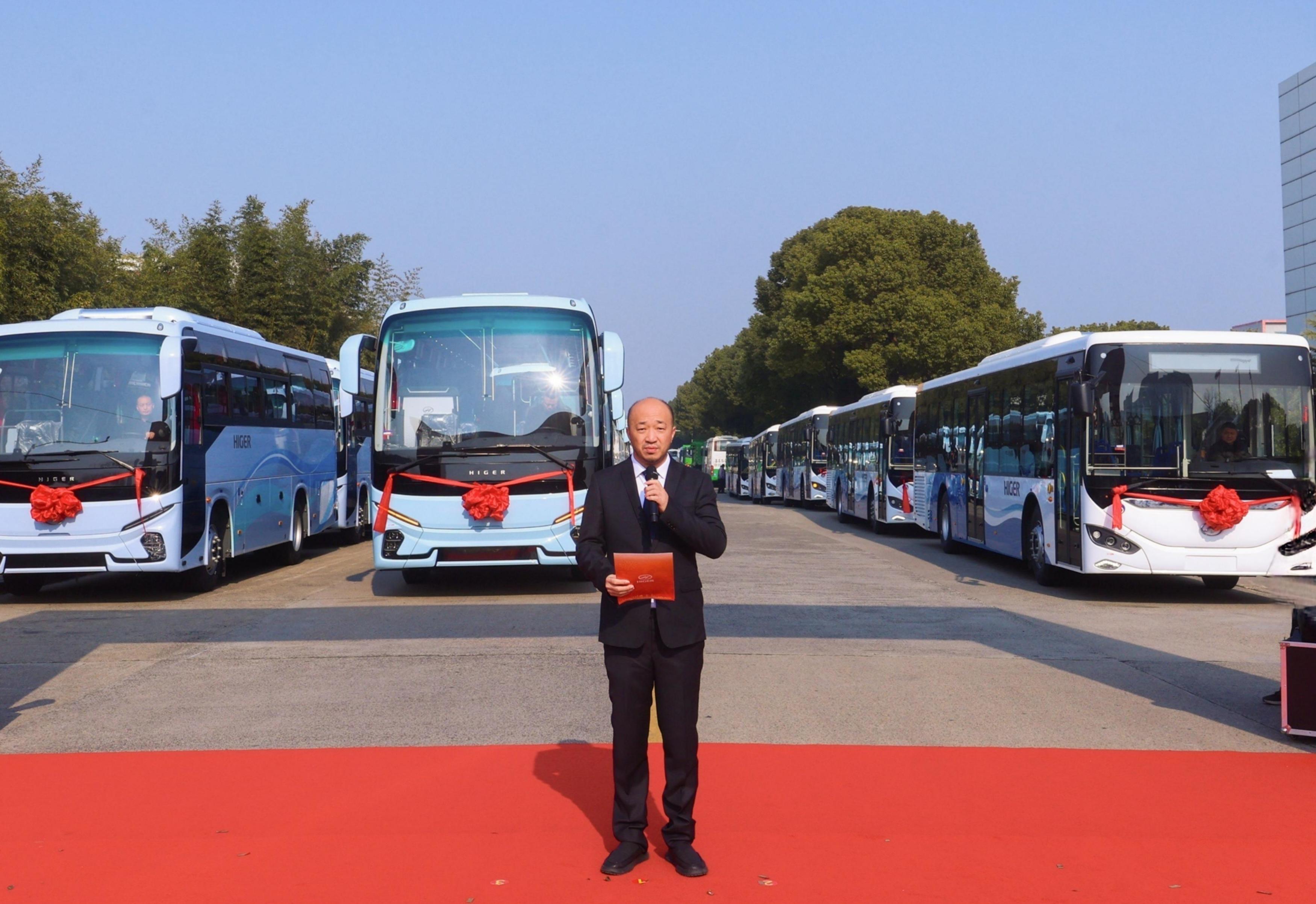 开门红！15亿！3000台苏州金龙海格客车启程阿尔及利亚插图2