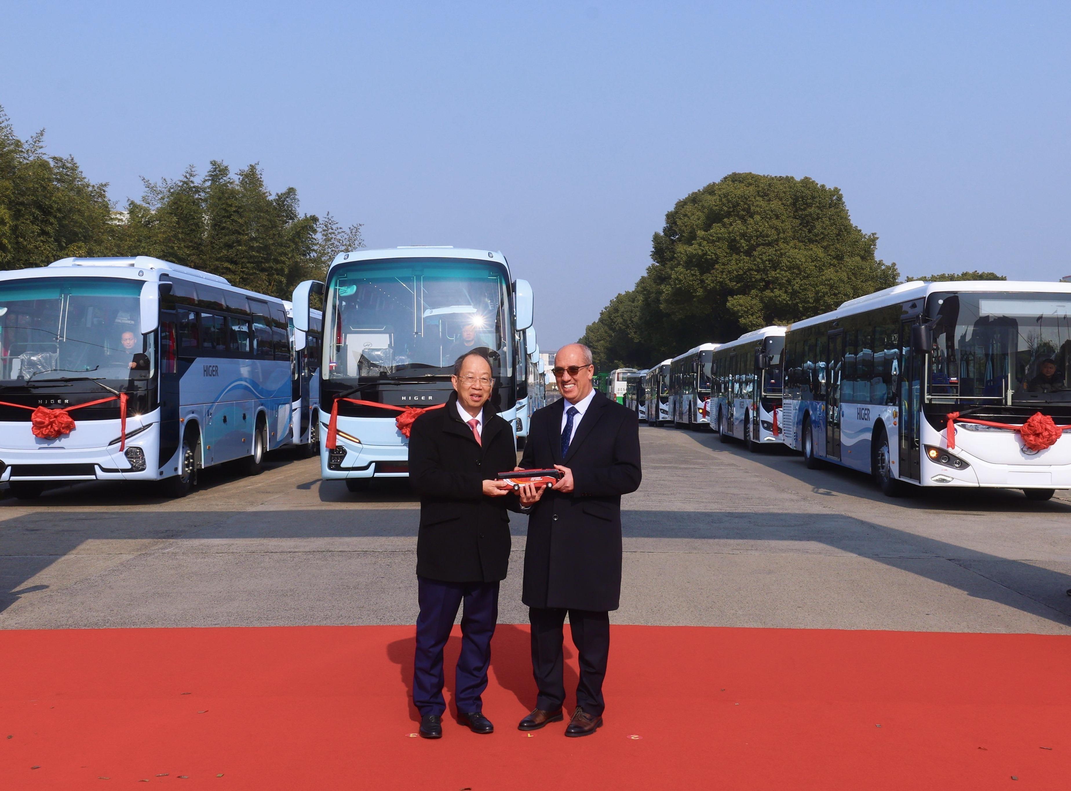 开门红！15亿！3000台苏州金龙海格客车启程阿尔及利亚插图7