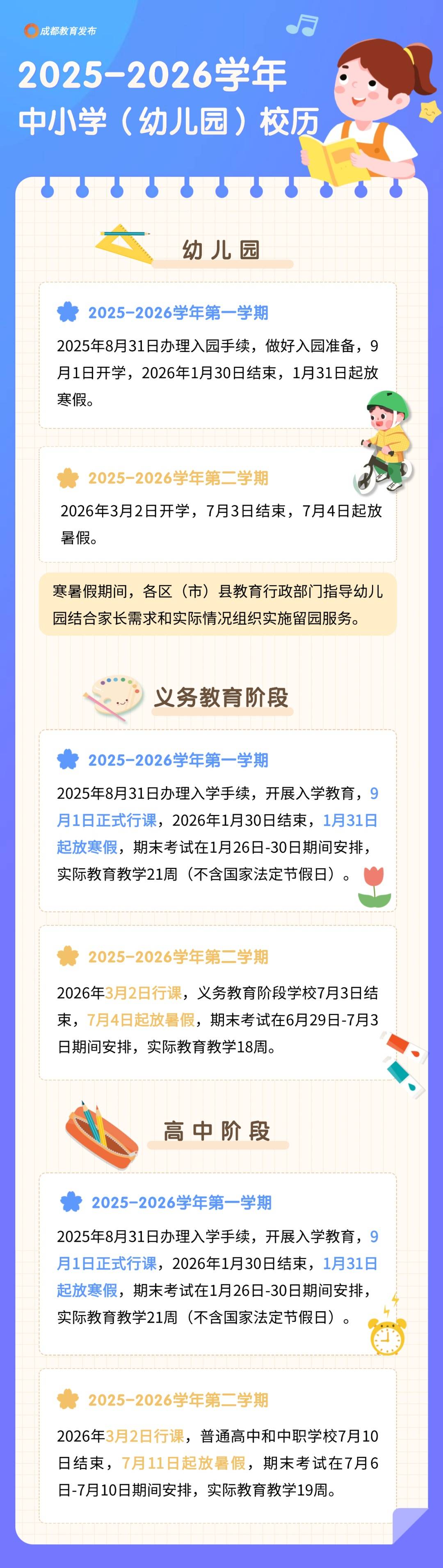 成都中小学今年好久放春假？市教育局回应插图1