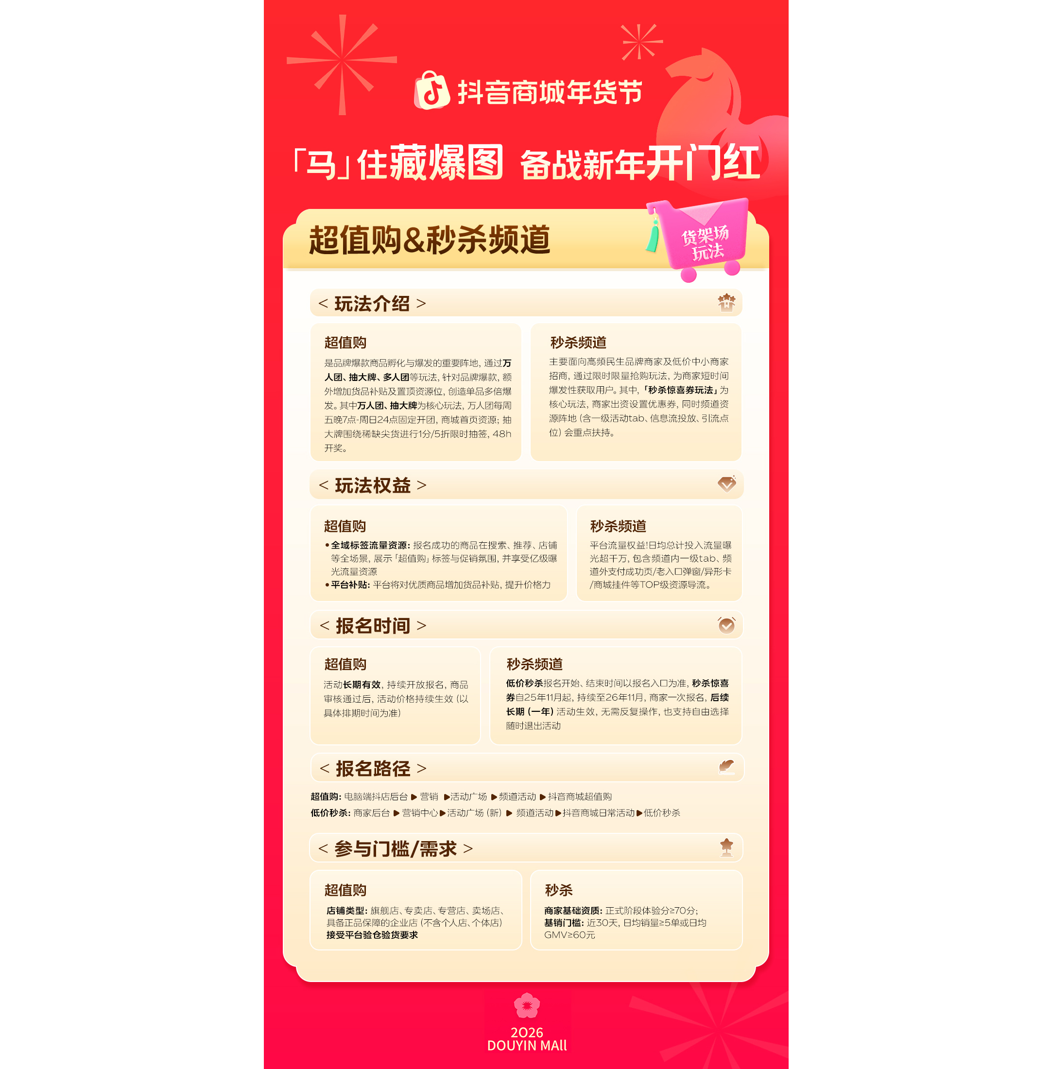 「马」住首波平台消费券！跟着抖音商城年货节藏爆图，迎接新年好生意插图3