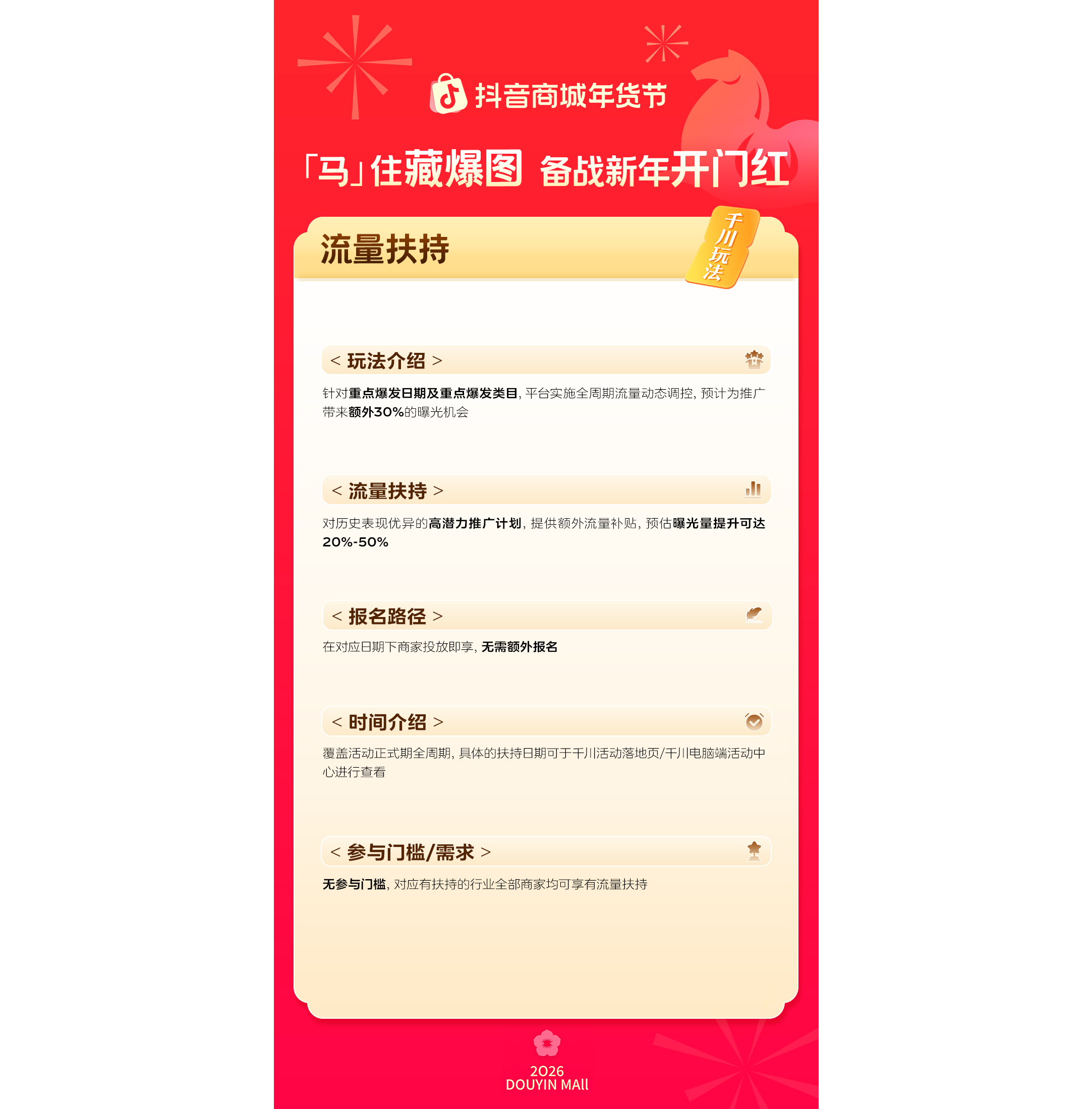 「马」住首波平台消费券！跟着抖音商城年货节藏爆图，迎接新年好生意插图7