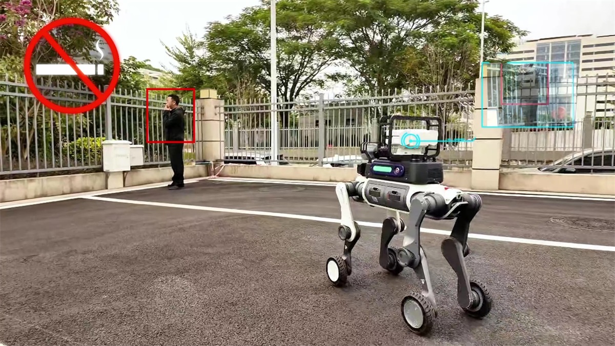 安防进入“具身智能时代”：云深处科技机器狗重构园区巡逻体系插图3