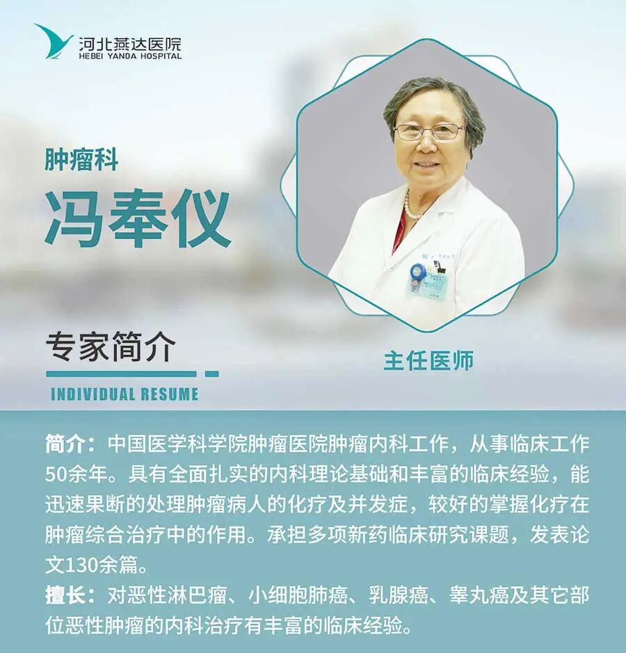 专家介绍 | 河北燕达医院肿瘤科1月份出诊信息插图4
