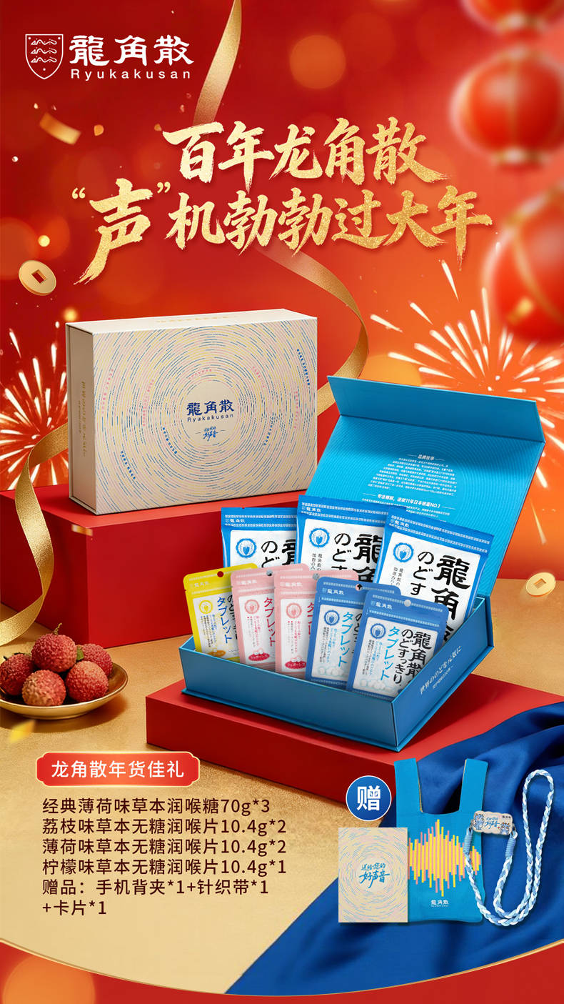 健康消费成新春主流，龙角散“健康新年糖”引领年货新趋势插图