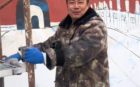 “天安门墙画村”爆火 创作者曾连考5年央美均落榜