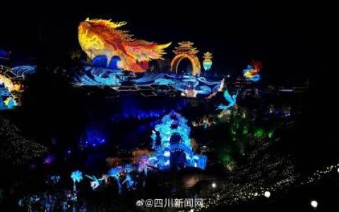 自贡国际恐龙灯会将于1月23日正式亮灯