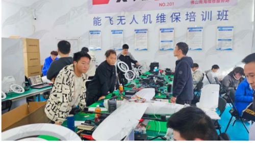 能飞西北基地接力获批大疆IRP授权 粤陕两地开启无人机维修服务插图3