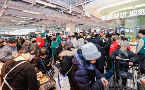 日销14万枚鲜鸡蛋，京东七鲜超市北京荟聚店开业引爆抢“鲜”潮