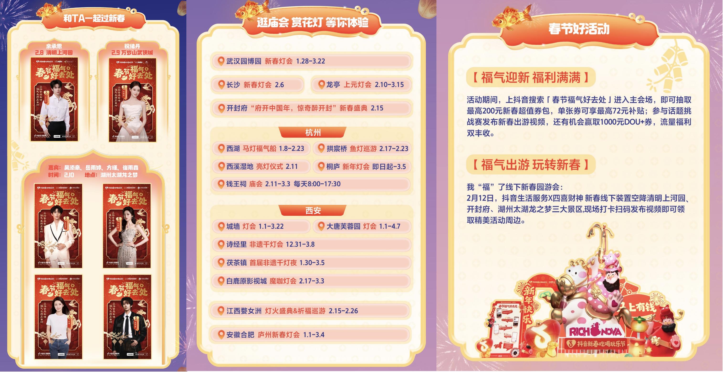 明星游园、线下狂欢福气连连，「春节福气好去处」火热进行中插图6