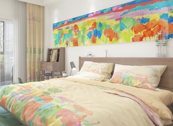 艺术家晨晓的“快乐生活美学” 让“中国好色彩”点亮寻常百姓家插图1