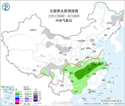 全国大部雨雪又按下暂停键 下周后期冷空气将携雨雪来袭插图