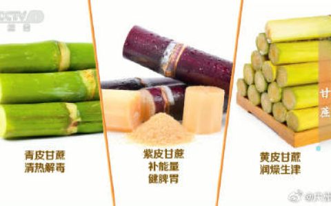 甘蔗是天然补血小能手 黄皮甘蔗适合冬季补水