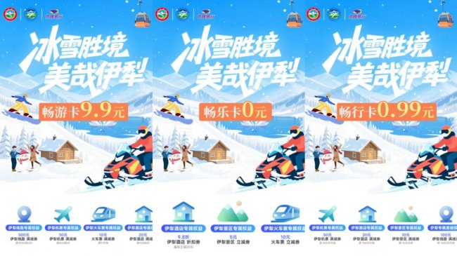 伊犁文旅联合同程旅行发布“伊犁潮玩卡”，助推冬季旅游“热”升级插图1
