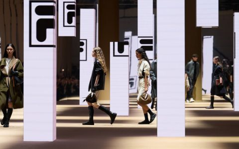 FILA于米兰时装周呈现"流动的都市"主题大秀