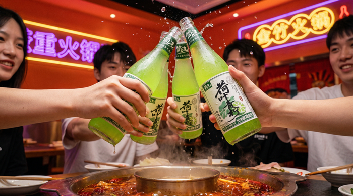 聚餐火锅烤串，年轻人开始喝水茫茫“中式气泡水”解腻了插图