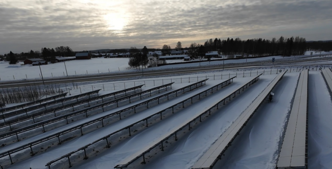 爱旭ABC助力芬兰112MW光伏项目落地，赋能北欧高纬度地区绿色能源转型插图1