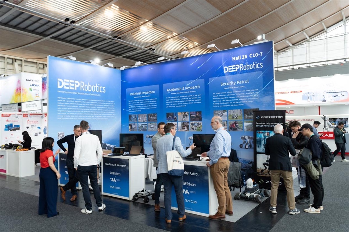 德国汉诺威工博会2026：云深处科技展示中国具身智能硬实力插图2