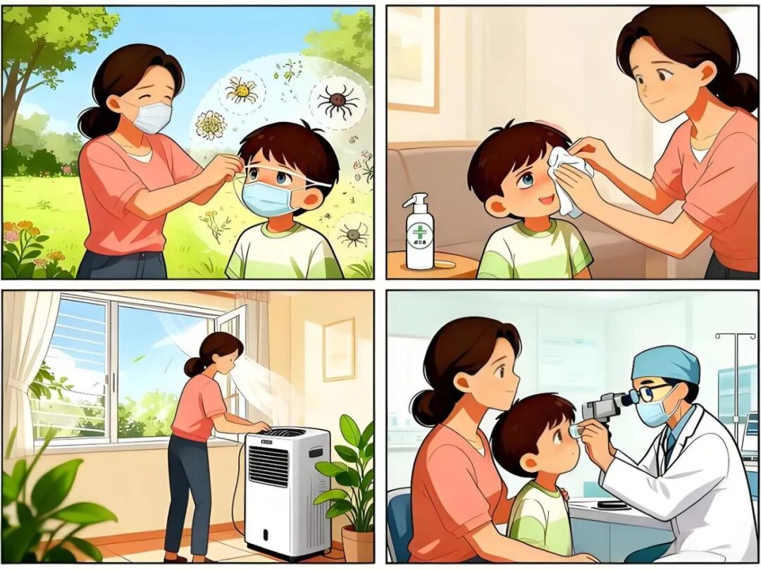 应对春季角结膜炎：别乱用药，先避敏——尖峰眼科提示插图4