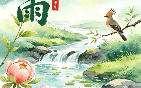 春雨落，百谷生，好运至！